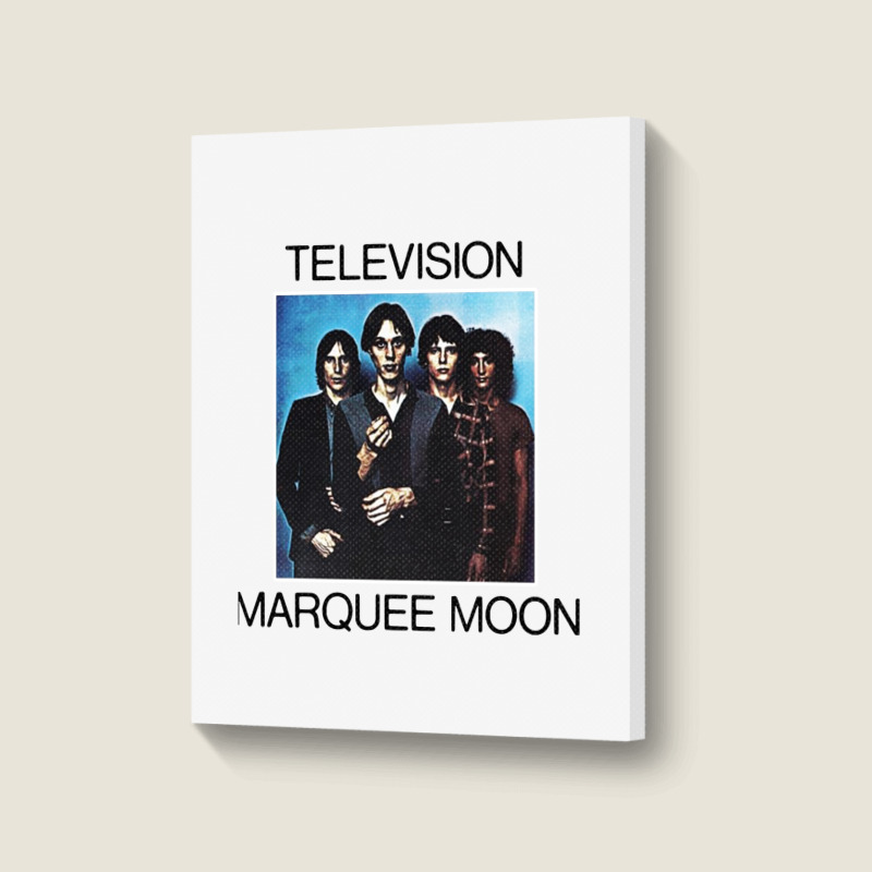 Television  Moon Album Music Portrait Canvas Print | Artistshot