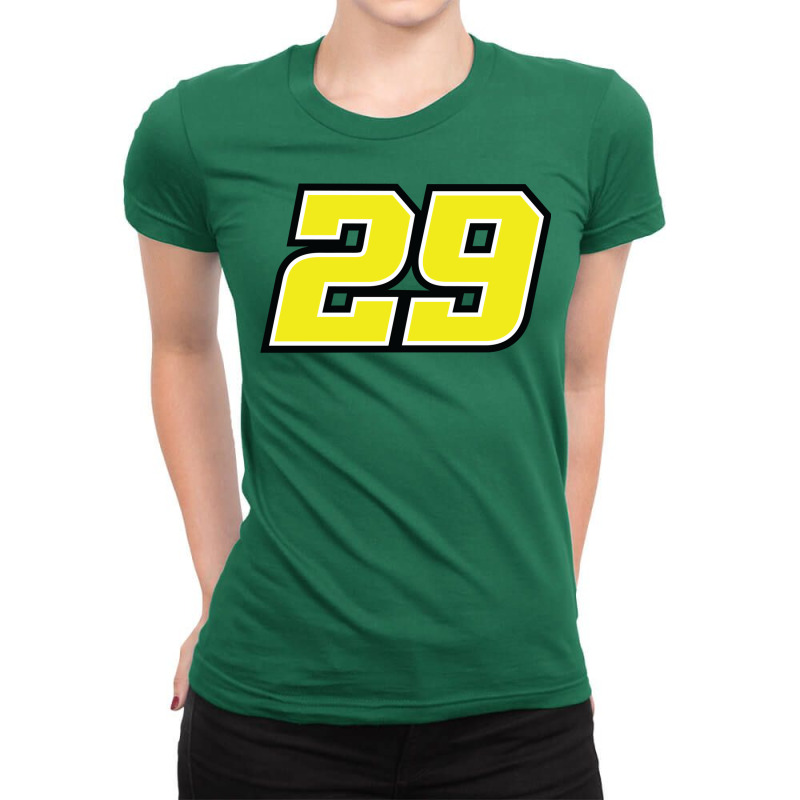 Andrea Iannone Number 29 Ladies Fitted T-Shirt by tumakeshoburr | Artistshot