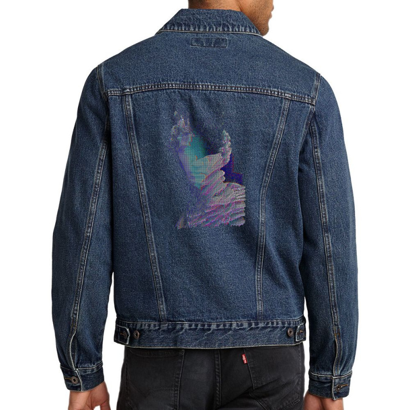 Aesthetic Statue Design Men Denim Jacket | Artistshot