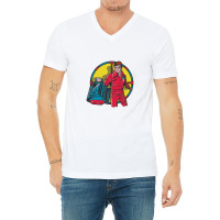 El Hombre Nuclear   Bionic Man V-neck Tee | Artistshot