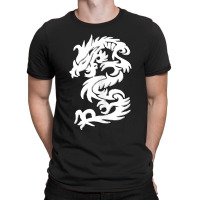 White Firedrake Chinese Dragon Kung Fun Tai Chi Dragon T-shirt | Artistshot