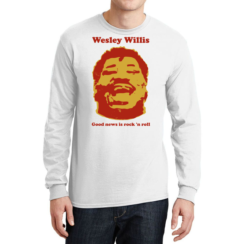 Wesley Willis Long Sleeve Shirts by ouadiecaitoq | Artistshot