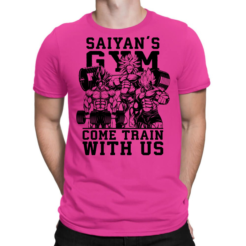 Saiyan's Gym   Come Train With Us   Anime Gym Motivational 1 T-shirt | Artistshot