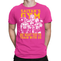 Saiyan's Gym   Train With Us   Anime Gym Motivational T-shirt | Artistshot