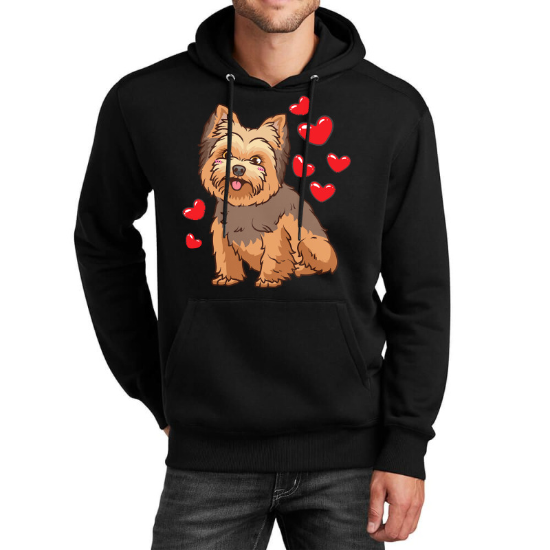 Yorkie T  Shirt Cute Yorkshire Terrier Yorkie Dog Gift T  Shirt Unisex Hoodie by tremblayalbin995 | Artistshot