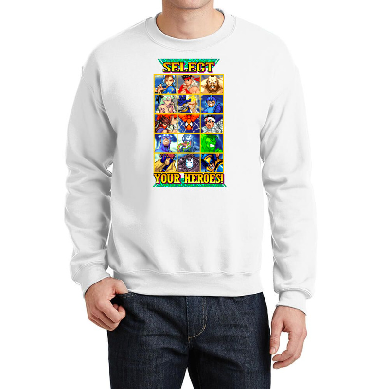 Select Your Heroes Crewneck Sweatshirt | Artistshot