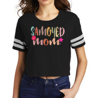 Samoyed Mom T Shirt Scorecard Crop Tee | Artistshot