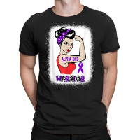 Strong Woman Clipart Alpha 1 Antitrypsin Deficiency Warrior T Shirt T-shirt | Artistshot