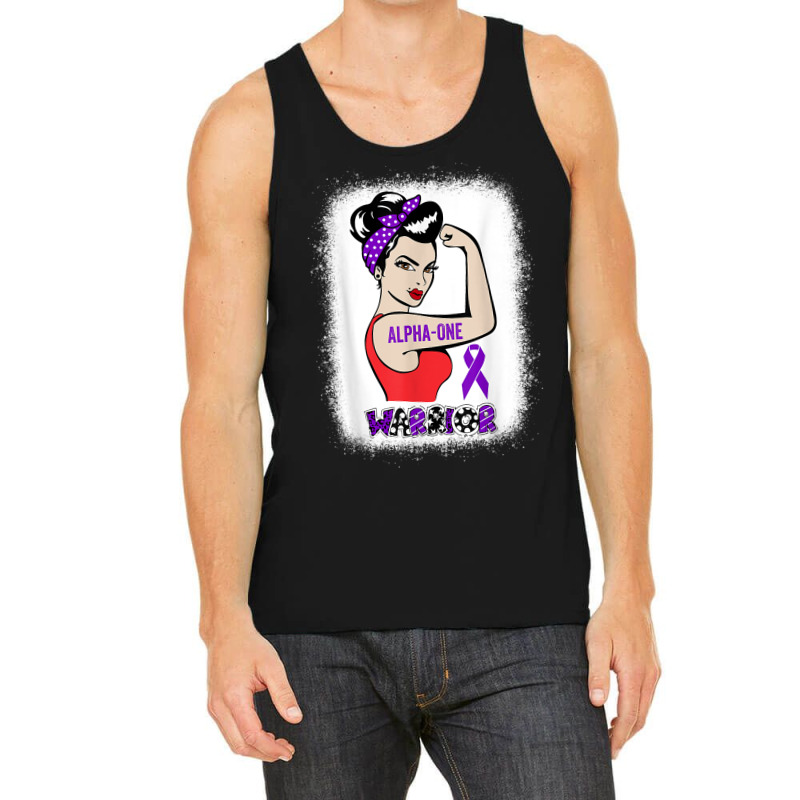 Strong Woman Clipart Alpha 1 Antitrypsin Deficiency Warrior T Shirt Tank Top | Artistshot