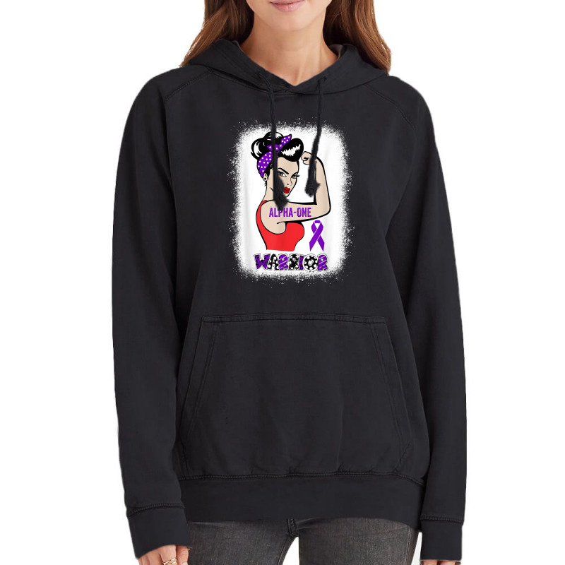 Strong Woman Clipart Alpha 1 Antitrypsin Deficiency Warrior T Shirt Vintage Hoodie | Artistshot