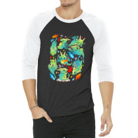 Dragons 3/4 Sleeve Shirt | Artistshot