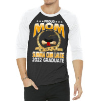 Womens Proud Mom Of A Summa Cum Laude 2022 Graduate V Neck T Shirt 3/4 Sleeve Shirt | Artistshot