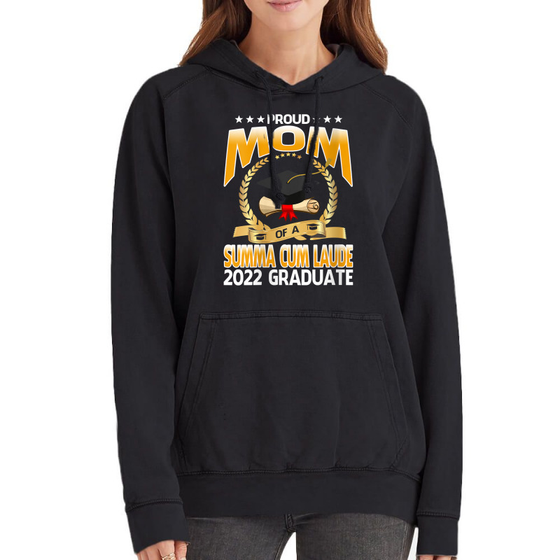 Womens Proud Mom Of A Summa Cum Laude 2022 Graduate V Neck T Shirt Vintage Hoodie | Artistshot