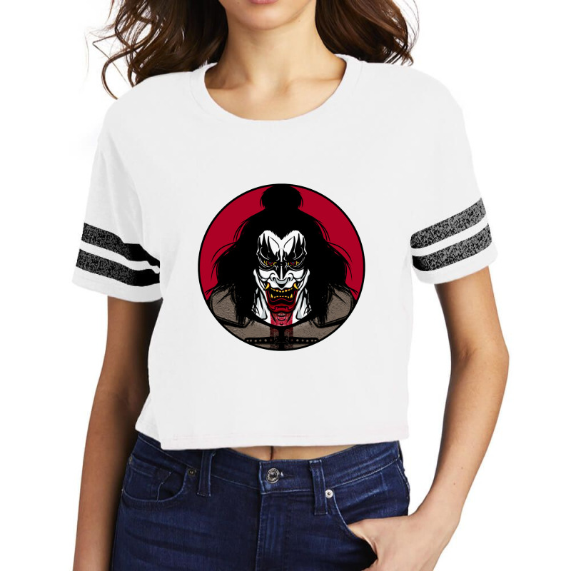 God Of Thunder And Rock'n Roll   Demon Scorecard Crop Tee by kumkunari | Artistshot