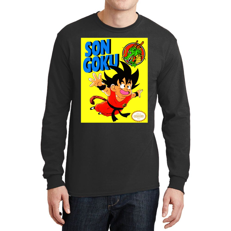 Vintage Goku Long Sleeve Shirts by Jovanka Tees | Artistshot