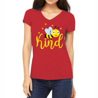 Be Kind Bee Women's V-neck T-shirt | Artistshot