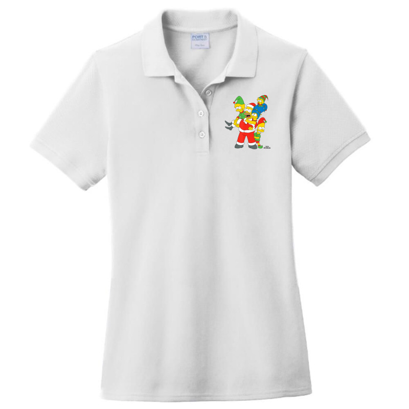 The Simpsons Ladies Polo Shirt by Paula M Koontz | Artistshot