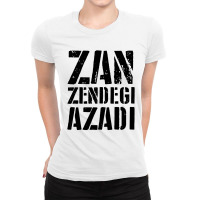 Zan Zendegi Azadi Women Life Ladies Fitted T-shirt | Artistshot