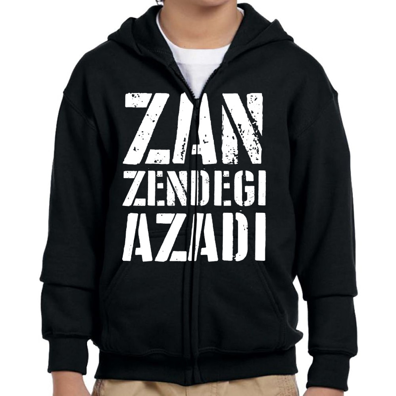 Zan Zendegi Azadi Women Life Youth Zipper Hoodie by Brownbubbles | Artistshot