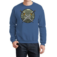 Cross Katana Illustration Crewneck Sweatshirt | Artistshot