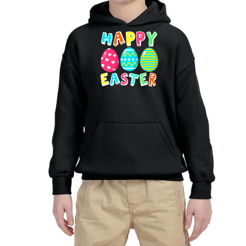Easter T  Shirt Happy Easter 3 Youth Hoodie | Artistshot