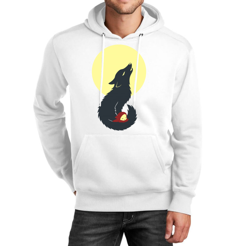 Custom Little Red Riding Hood Unisex Hoodie By Mdk Art - Artistshot