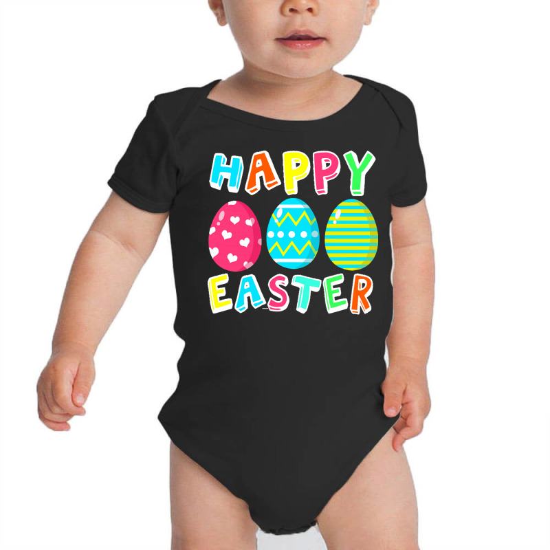 Easter T  Shirt Happy Easter 3 Baby Bodysuit | Artistshot