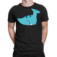 Blue Hadrosaurid Sitting T-shirt | Artistshot