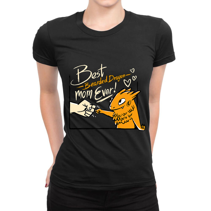 Womens Best Bearded Dragon Mom Ever Ladies Fitted T-Shirt by MELISSABISHOP | Artistshot