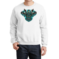 Ninja Shadow Illustration Crewneck Sweatshirt | Artistshot