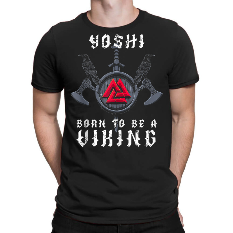 Yoshi   Born To Be A Viking   Personalized Tank Top T-shirt | Artistshot