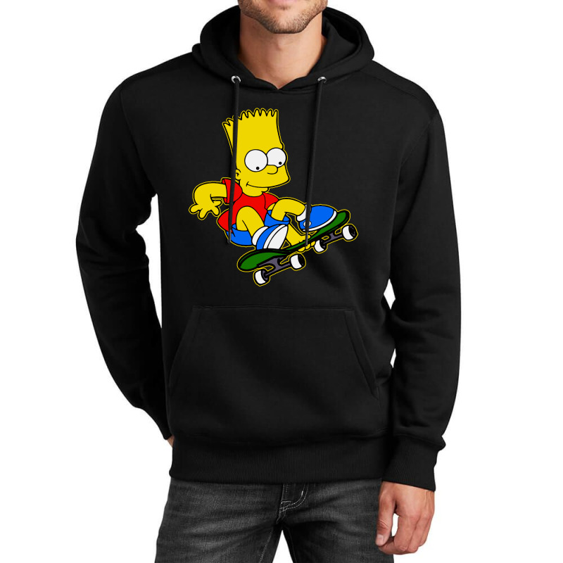 Funny Simpson, Skater Unisex Hoodie by Brownbubbles | Artistshot