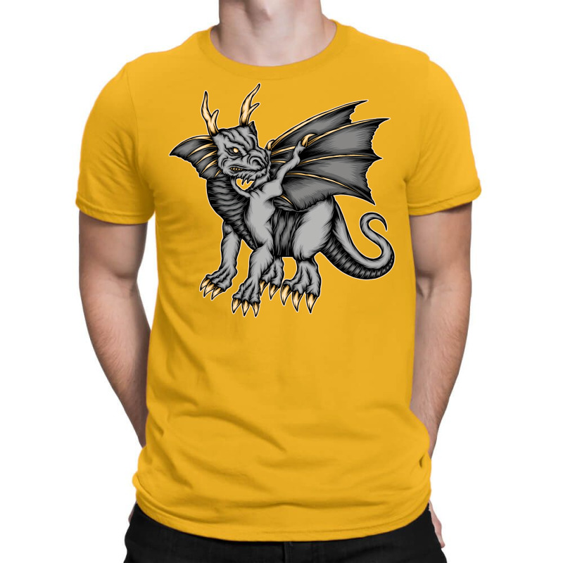 Vector Cool Fantasy Dragon T-shirt | Artistshot