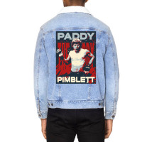 Paddy Pimblett Mma Unisex Sherpa-lined Denim Jacket | Artistshot