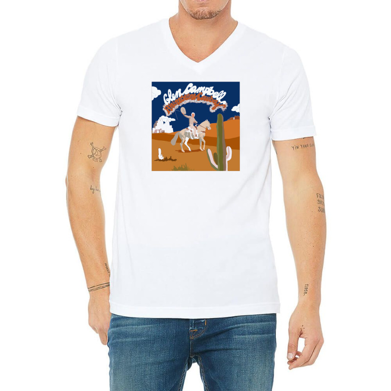 Rhinestone Cowboy Album 1 V-neck Tee | Artistshot