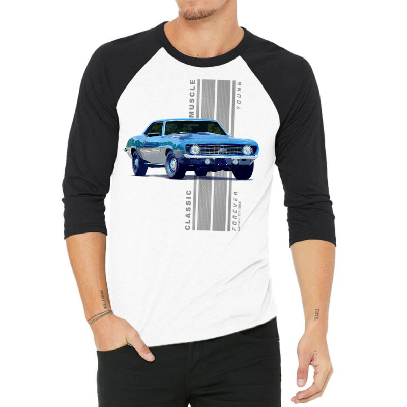 Zl1 Classic American Muscle Cars Vintage T Shirt 3/4 Sleeve Shirt | Artistshot