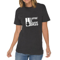 Slapping Da Bass Funny Cool Guitar Music Lover Vintage T-shirt | Artistshot