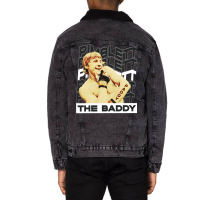 Paddy The Baddy Pimblett Mma Gifts Unisex Sherpa-lined Denim Jacket | Artistshot