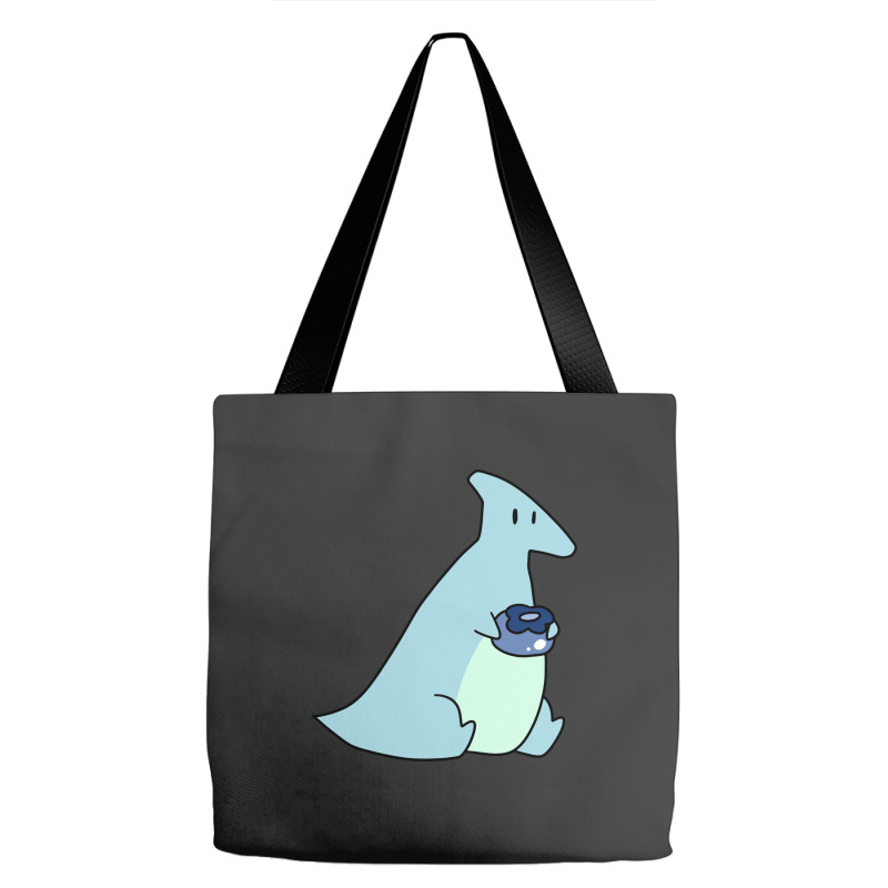 Blueberry Hadrosaurus Tote Bags | Artistshot