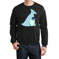 Blueberry Hadrosaurus Crewneck Sweatshirt | Artistshot