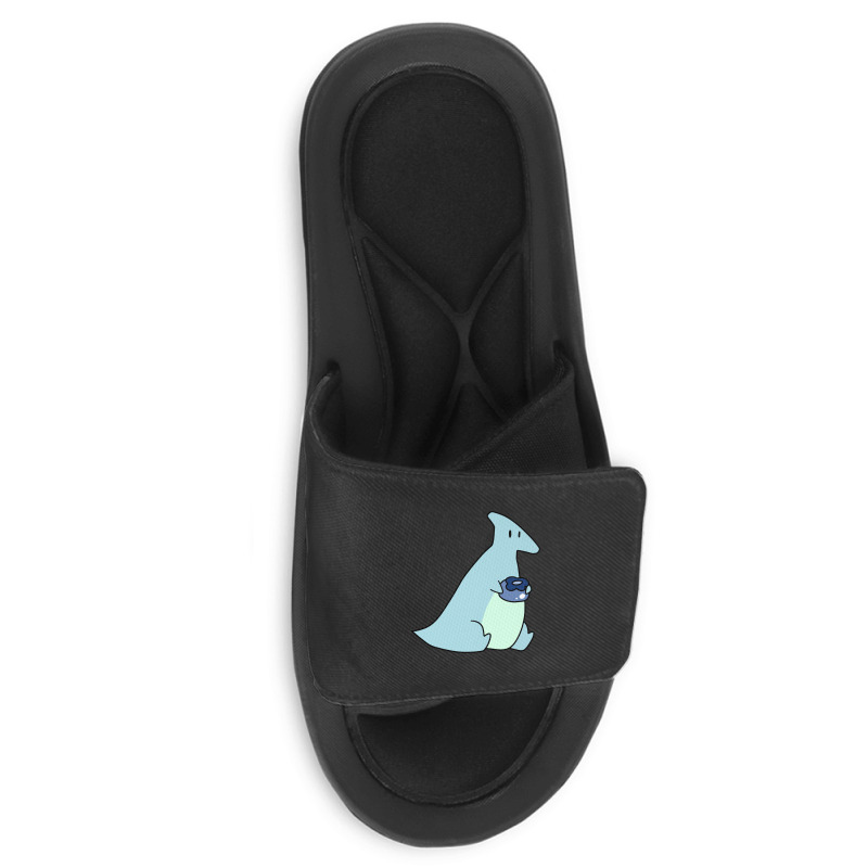 Blueberry Hadrosaurus Slide Sandal | Artistshot