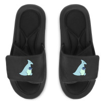 Blueberry Hadrosaurus Slide Sandal | Artistshot