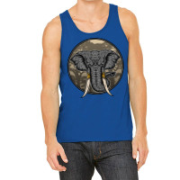 Wild Elephant Vector Tank Top | Artistshot