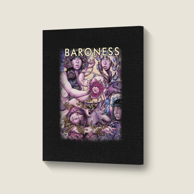 Baroness 23 Portrait Canvas Print | Artistshot