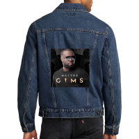 French Rapper Maitre Gims Men Denim Jacket | Artistshot