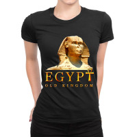 Egypt Old Kingdom Pharaoh Ancient Egyptian Tut Ankh Of Life Ladies Fitted T-shirt | Artistshot