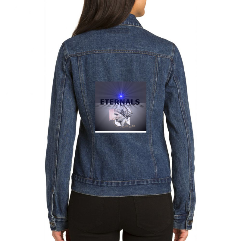 Eternals Ladies Denim Jacket by JohnKellyArder | Artistshot