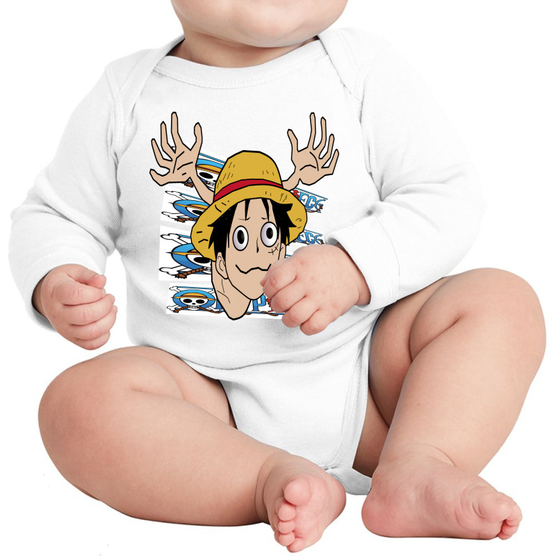 Monkey D Chopper Long Sleeve Baby Bodysuit | Artistshot