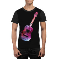 Galaxy Guitar Vector Graphic T-shirt | Artistshot