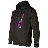 Galaxy Guitar Vector Champion Hoodie | Artistshot